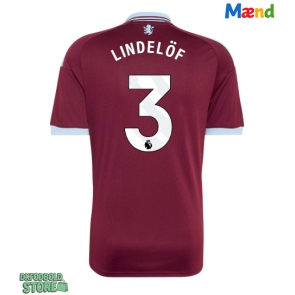 Aston Villa Victor Lindelof #3 Replika Hjemmebanetrøje 2026-27 Kortærmet